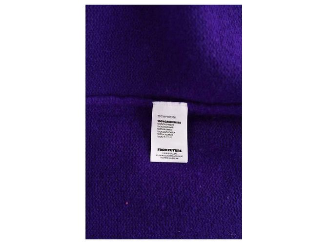 Autre Marque From Future Kaschmir Pullover Lila M - Ansicht 6