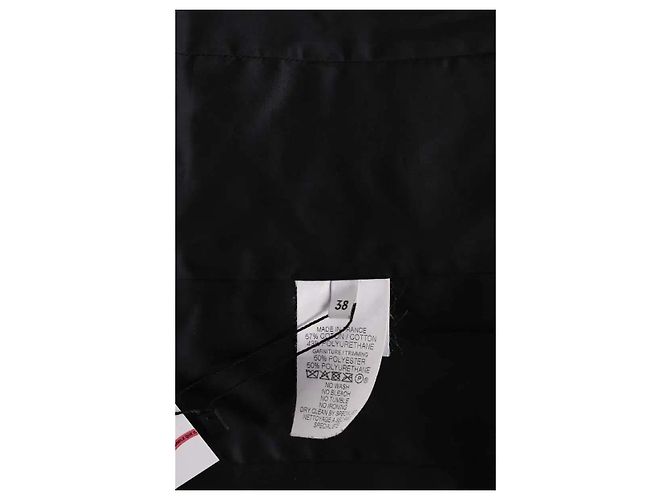 Courreges Courrèges Schwarze Jacke aus Synthetik - Ansicht 6