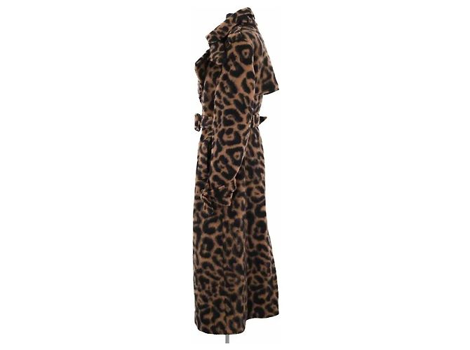 Autre Marque Abrigo SIMKHAI Leopard marrón - vista 3