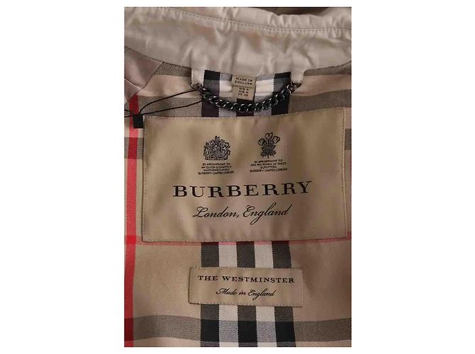 Gabardina Burberry Camel - vista 6