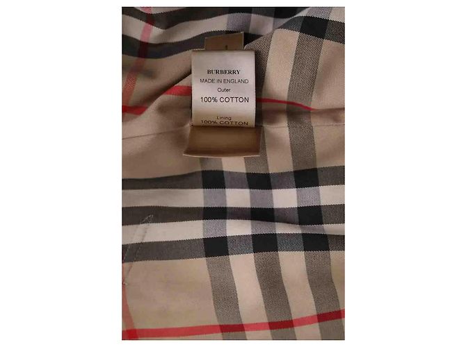 Gabardina Burberry Camel - vista 7