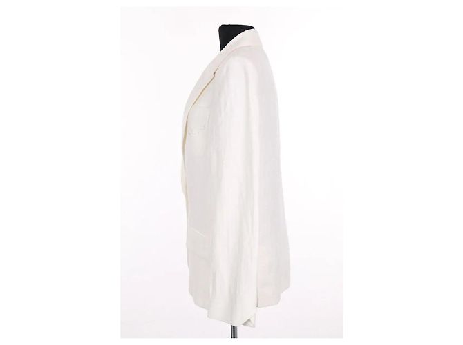 Blazer de lino blanco Zadig & Voltaire - vista 3