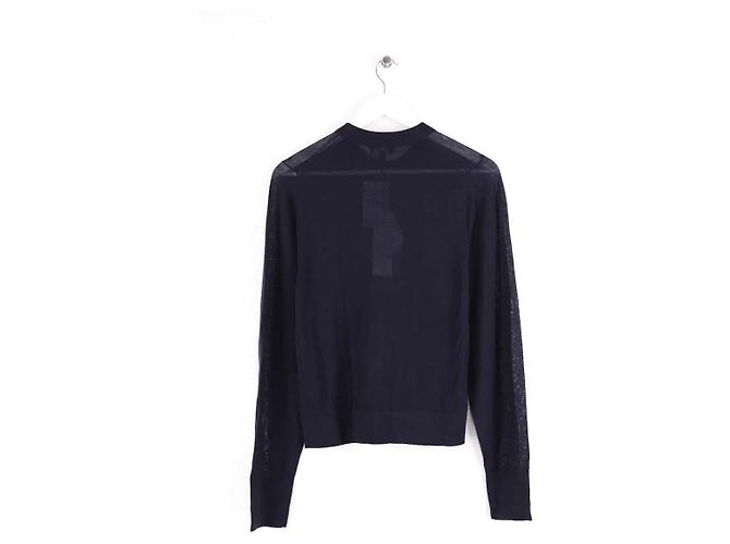 Autre Marque ME + EM Cardigan aus Wolle Blau M - Ansicht 3