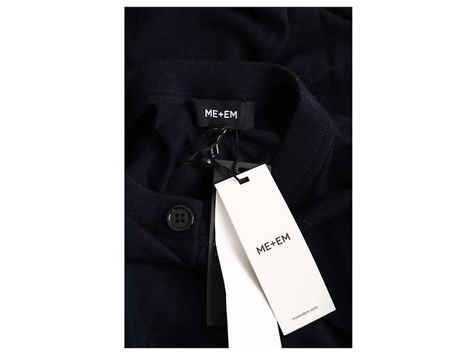 Autre Marque ME + EM Cardigan aus Wolle Blau M - Ansicht 5
