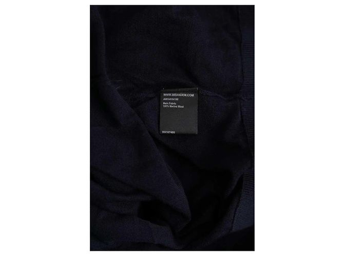 Autre Marque ME + EM Cardigan aus Wolle Blau M - Ansicht 6