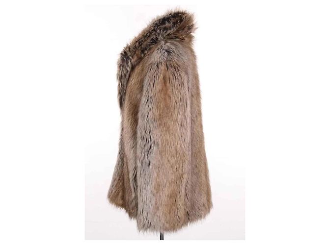 Abrigo Faune de piel sintética beige Zadig & Voltaire - vista 3
