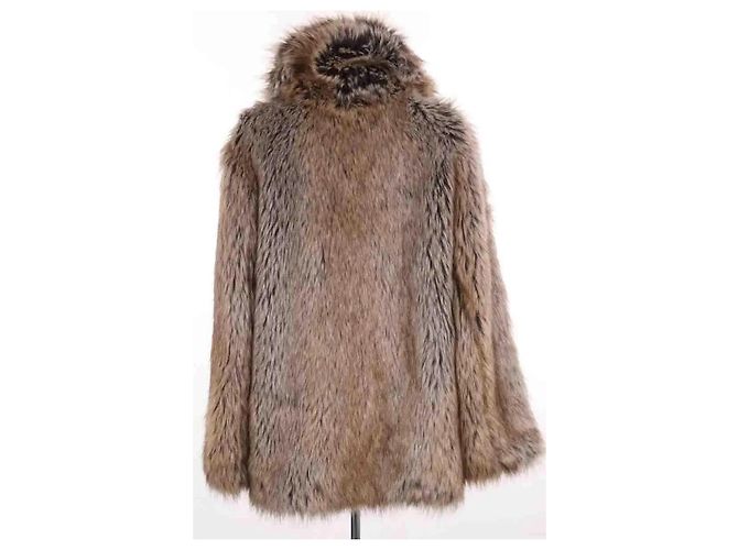 Abrigo Faune de piel sintética beige Zadig & Voltaire - vista 4