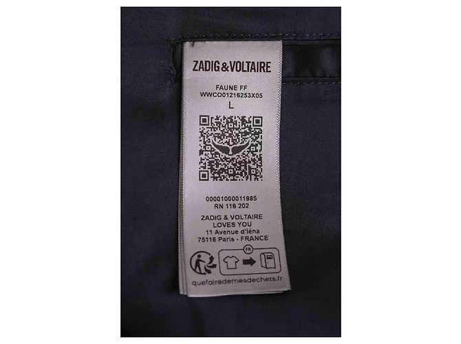 Abrigo Faune de piel sintética beige Zadig & Voltaire - vista 6