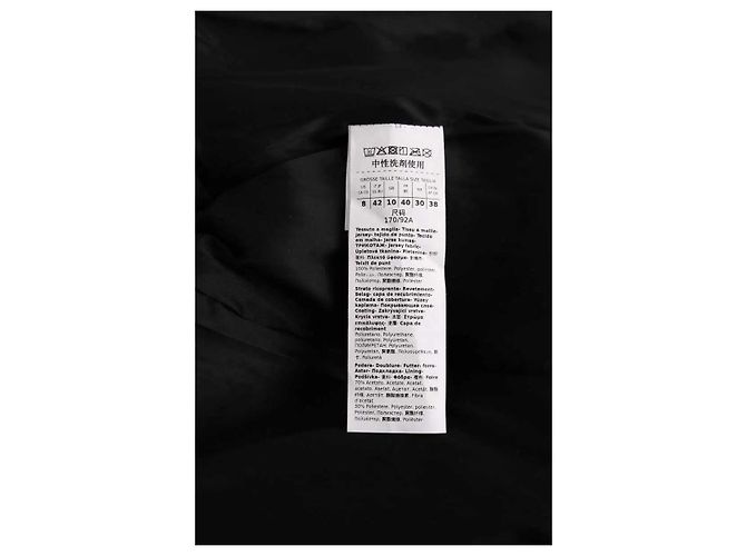 Sportmax Schwarze Synthetikjacke - Ansicht 6