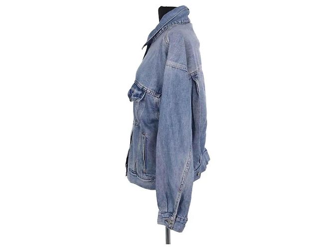 Giacca in cotone blu Levi's - vista 3