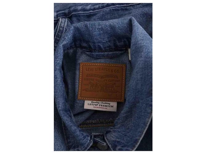 Giacca in cotone blu Levi's - vista 5
