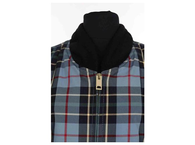 Chaqueta de algodón Burberry azul - vista 2