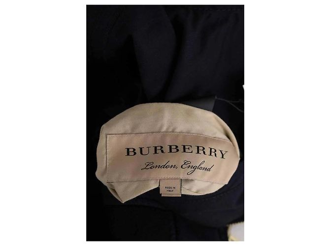 Chaqueta de algodón Burberry azul - vista 5