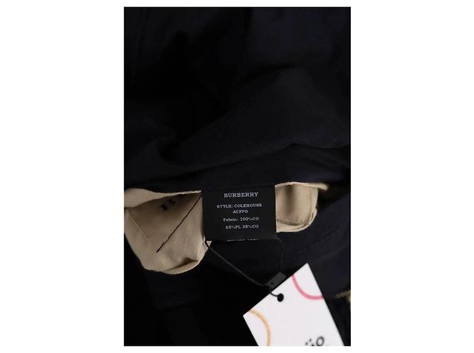 Chaqueta de algodón Burberry azul - vista 6