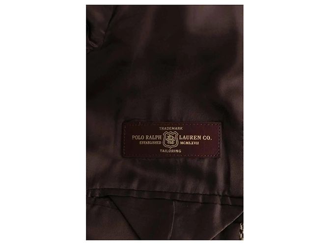 Blazer Ralph Lauren de lana marrón - vista 5