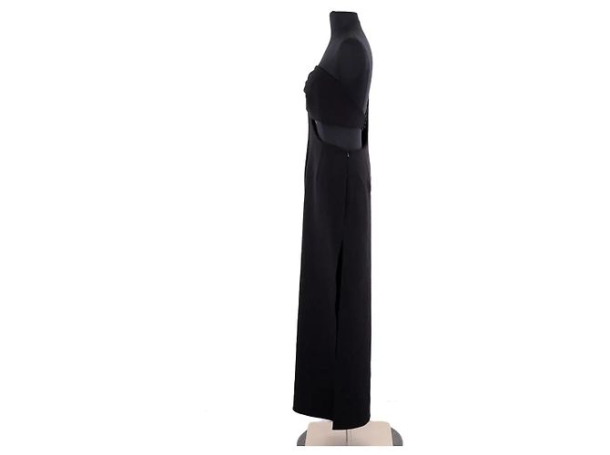 Magda Butrym Schwarzes Viskose Kleid - Ansicht 2