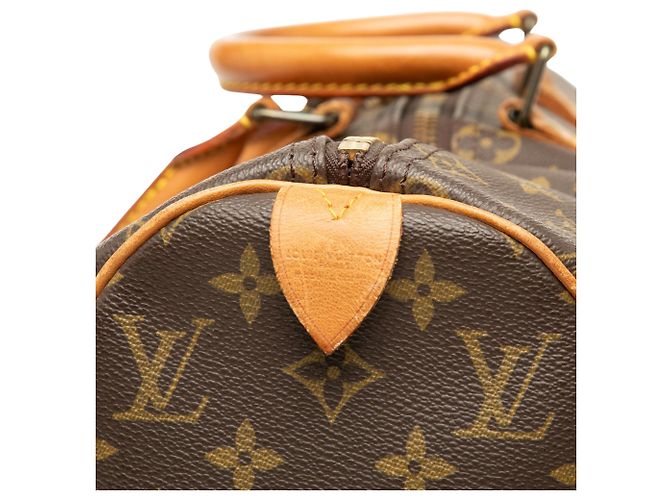 Borsa da viaggio Louis Vuitton Monogram Keepall 45 Marrone - vista 5