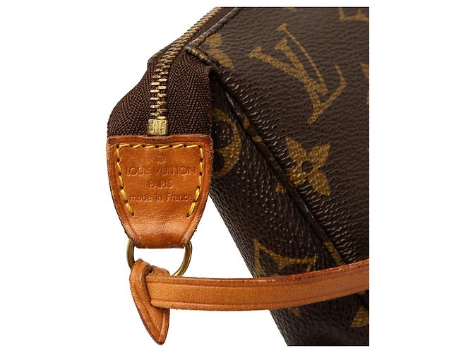 Borsa a tracolla Louis Vuitton Monogram Pochette Accessoires Marrone - vista 5