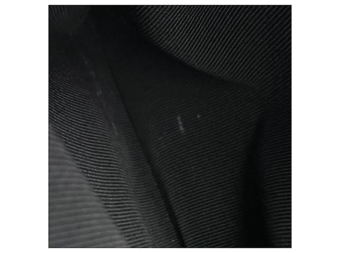 Borsa Tote Chanel in pelle di vitello granulata nera - vista 10