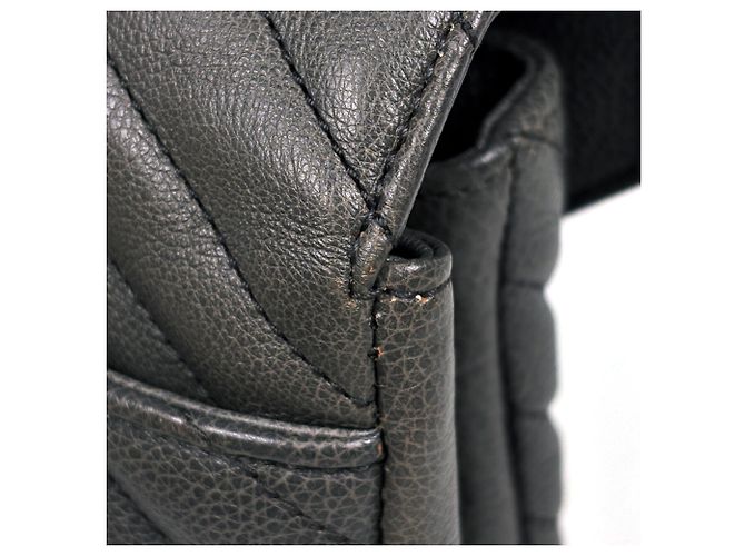 Autre Marque Borsa a mano Saint Laurent College Medium in grigio - vista 4