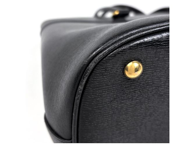 Borsa Gucci Horsebit 2WAY in pelle nera - vista 3