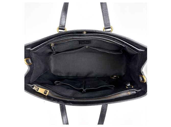 Borsa Gucci Horsebit 2WAY in pelle nera - vista 7