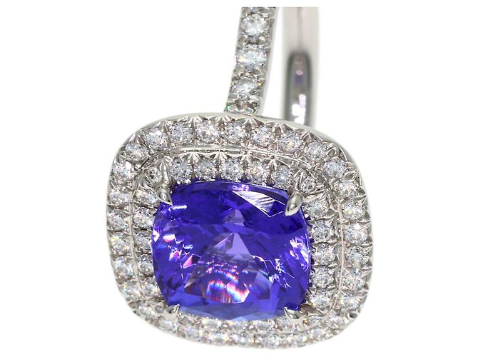 Autre Marque Anello Tiffany & Co. Soleste in Tanzanite e Diamanti - vista 7