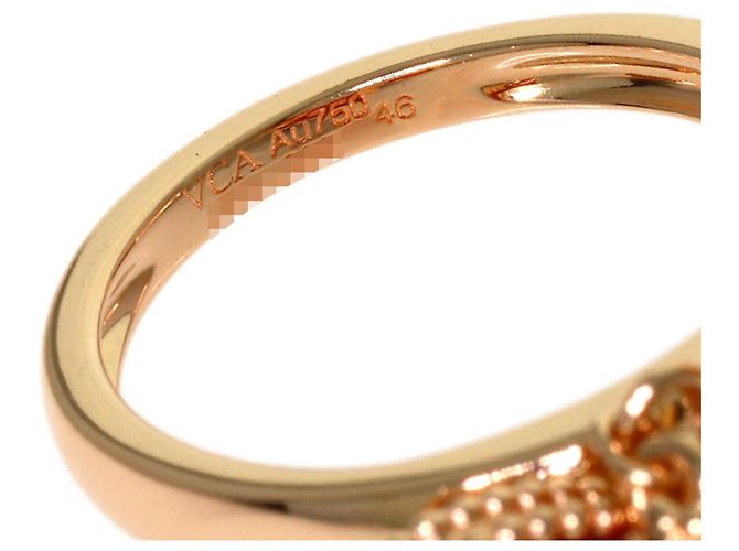 Anello Van Cleef & Arpels Sweet Heart Corniola e Diamanti - vista 5
