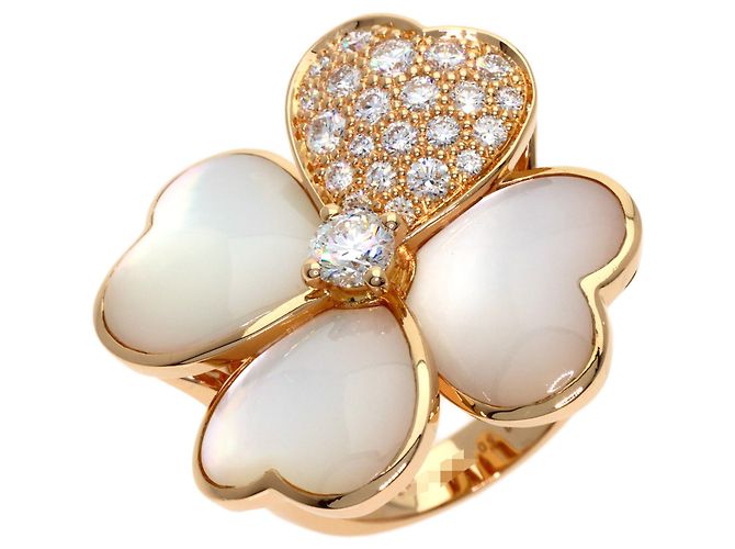 Van Cleef & Arpels Cosmos Medium Diamant-Perlmuttring - Ansicht 2