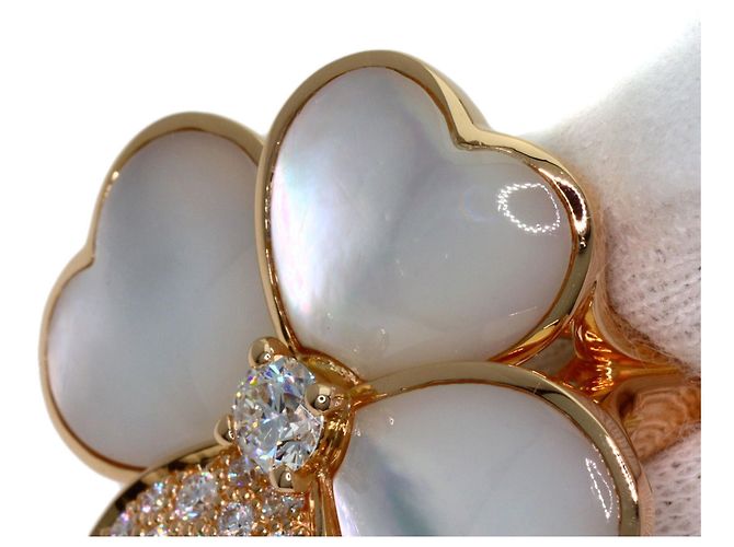 Van Cleef & Arpels Cosmos Medium Diamant-Perlmuttring - Ansicht 8