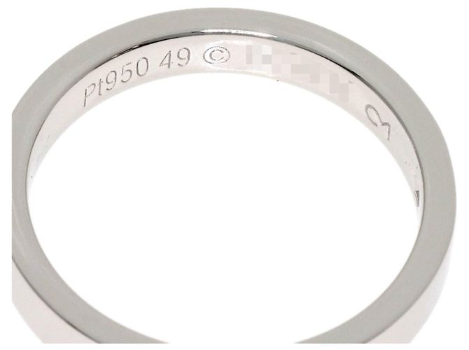 Cartier Gravierter Ring mit 1 Diamanten - Ansicht 5