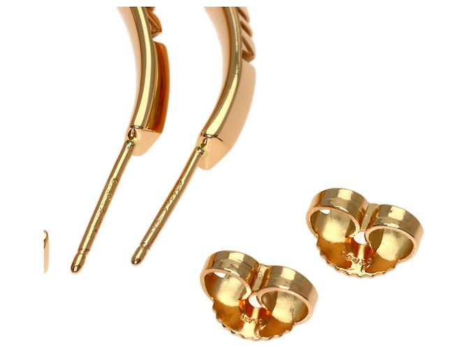 Autre Marque Orecchini a cerchio Tiffany & Co. Atlas X in oro rosa - vista 5