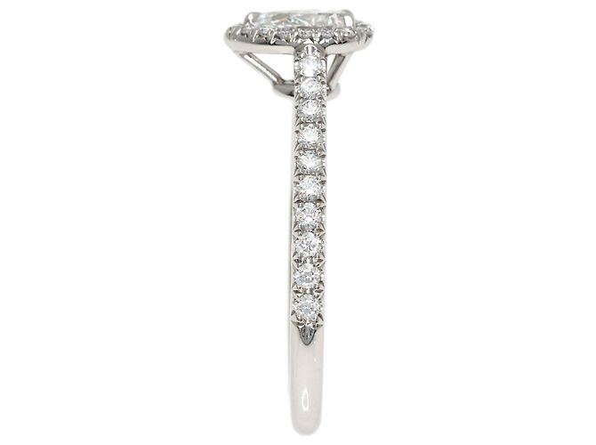 Autre Marque Tiffany & Co. Soleste Diamantring in Birnenform - Ansicht 3