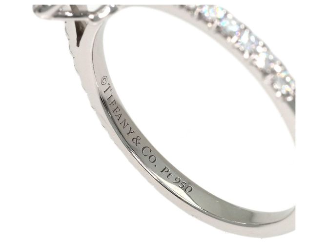 Autre Marque Tiffany & Co. Soleste Diamantring in Birnenform - Ansicht 5