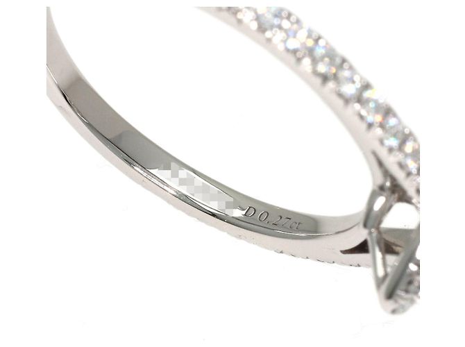 Autre Marque Tiffany & Co. Soleste Diamantring in Birnenform - Ansicht 6