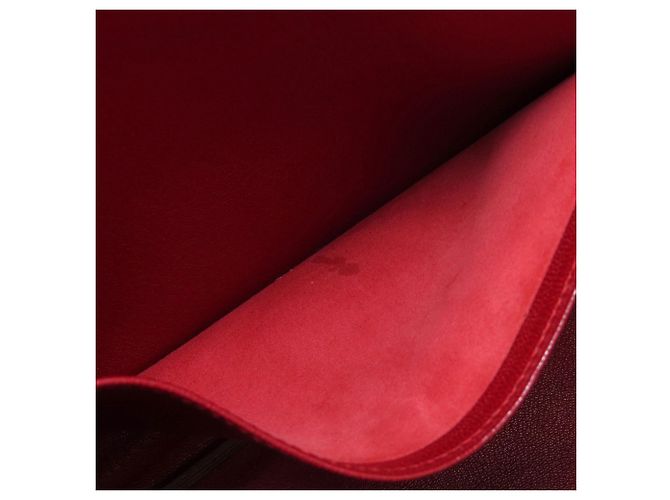 Hermès Borsa Hermes Birkin 30 in pelle Epsom rossa - vista 13
