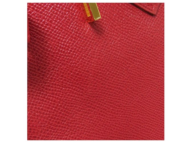 Hermès Borsa Hermes Birkin 30 in pelle Epsom rossa - vista 18