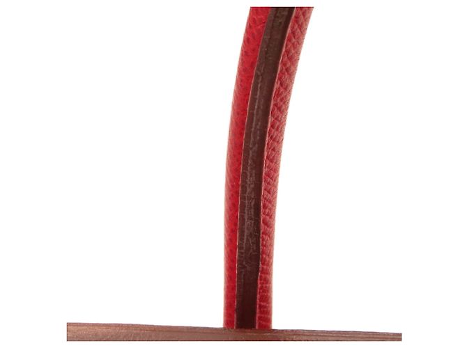 Hermès Borsa Hermes Birkin 30 in pelle Epsom rossa - vista 27