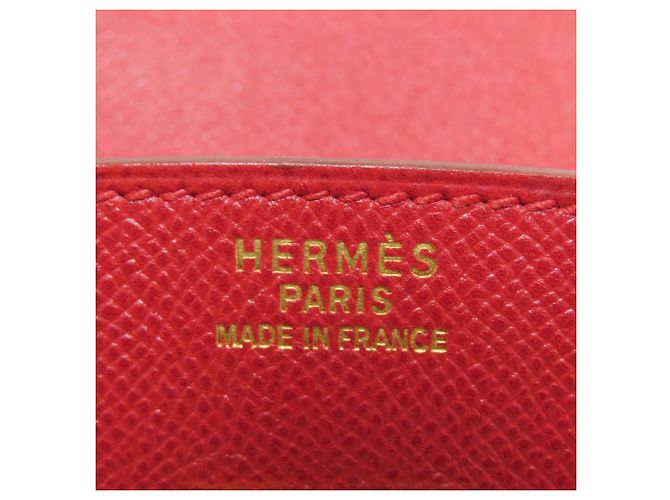 Hermès Borsa Hermes Birkin 30 in pelle Epsom rossa - vista 6