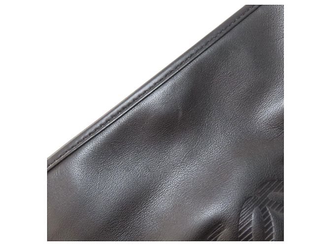 Borsa a tracolla Loewe Anagram in pelle di vitello nera - vista 10