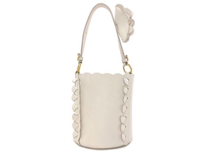 Borsa a secchiello Miu Miu Flower - vista 2