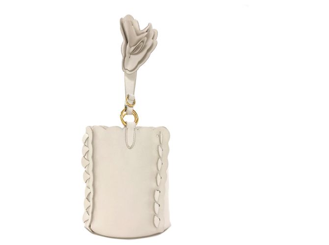Borsa a secchiello Miu Miu Flower - vista 3