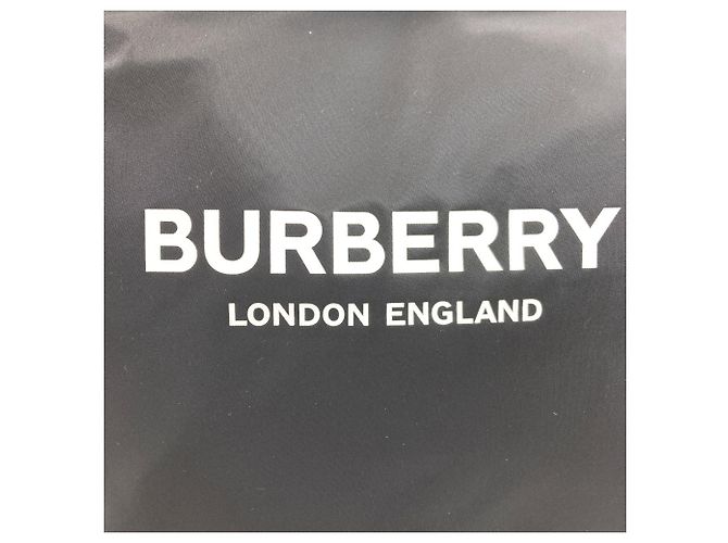 Borsa a mano 2-Way con stampa logo Burberry - vista 11