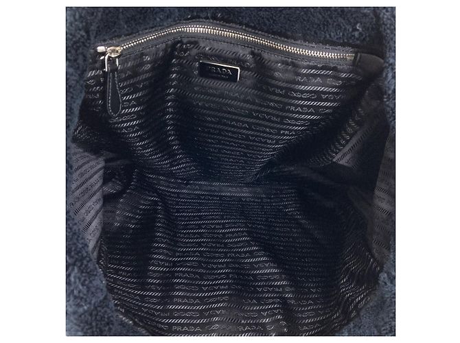 Prada 1BG130 Terrycloth Tote Bag - Ansicht 5