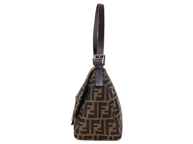 Borsa a secchiello Mamma Fendi con motivo Zucca a spalla singola - vista 3