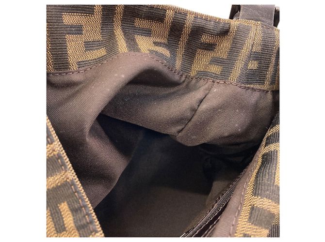Borsa a secchiello Mamma Fendi con motivo Zucca a spalla singola - vista 7