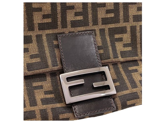 Borsa a secchiello Mamma Fendi con motivo Zucca a spalla singola - vista 9