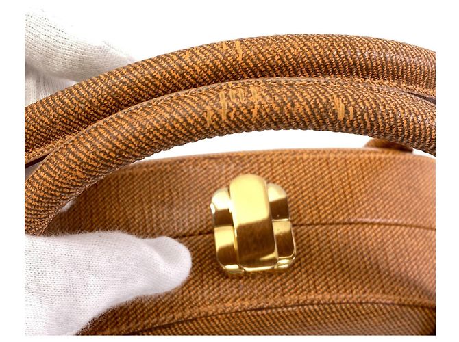 Borsa a mano in pelle 2-Way Fendi da donna - vista 10