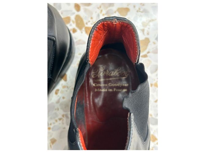 Paraboot Loven Actem Chelsea Boots pelle nera - vista 6