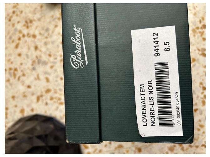Paraboot Loven Actem Chelsea Boots pelle nera - vista 8